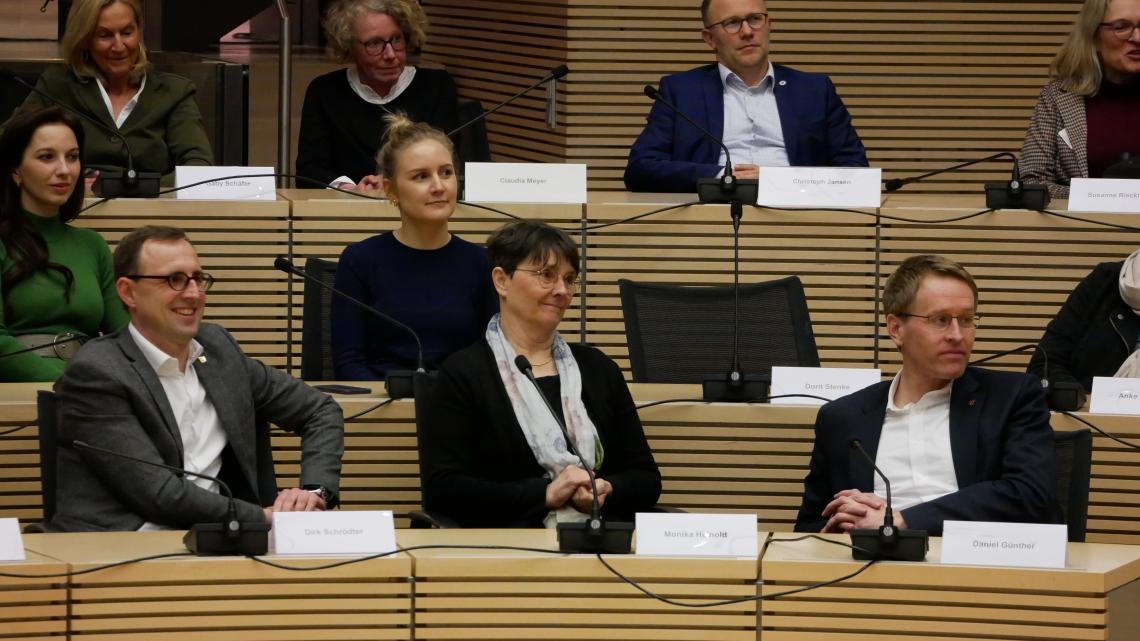 Dirk Schrödter, Monika Heinold, Daniel Günther