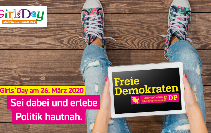 Girls Day 2020 in der FDP Fraktion Schleswig-Holstein