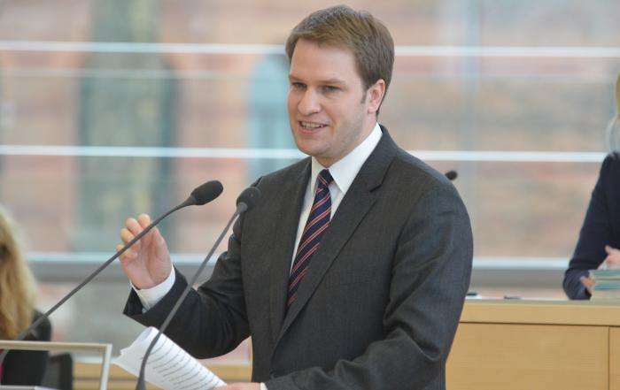 Vorsitzender der FDP-Landtagsfraktion, Christopher Vogt