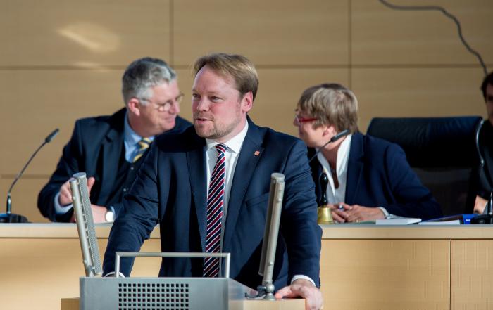 Energiepolitischer Sprecher der FDP-Landtagsfraktion Schleswig-Holstein, Oliver Kumbartzky