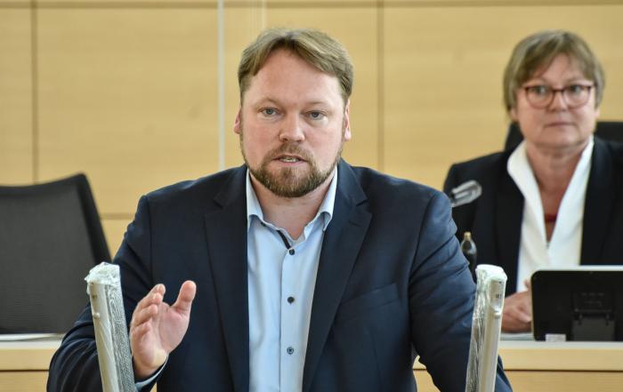 Agrarpolitischer Sprecher der FDP-Landtagsfraktion, Oliver Kumbartzky
