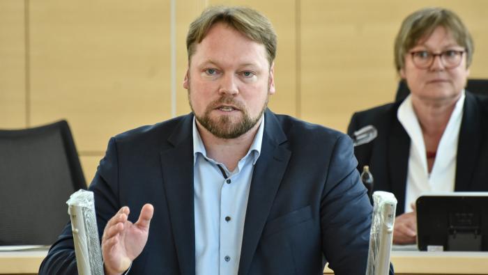 Agrarpolitischer Sprecher der FDP-Landtagsfraktion, Oliver Kumbartzky