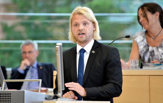 Dennys Bornhöft, gesundheitspolitischer Sprecher der FDP-Fraktion im Landtag Schleswig-Holstein