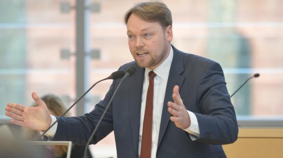 Parlamentarischer Geschäftsführer der FDP-Landtagsfraktion, Oliver Kumbartzky