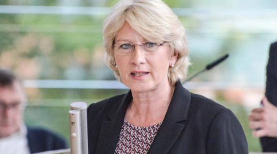 die stellvertretende Vorsitzende und bildungspolitische Sprecherin der FDPLandtagsfraktion, Anita Klahn