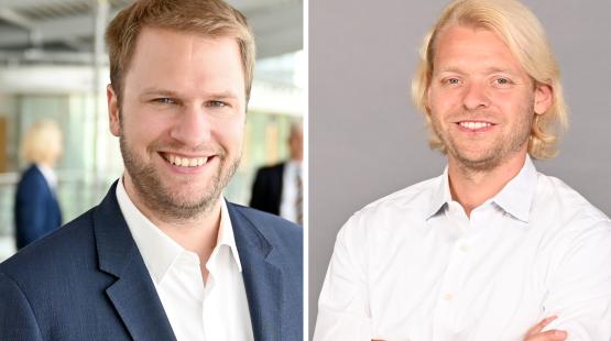 Christopher Vogt und Dennys Bornhöft