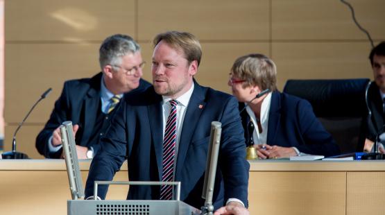 Energiepolitischer Sprecher der FDP-Landtagsfraktion Schleswig-Holstein, Oliver Kumbartzky
